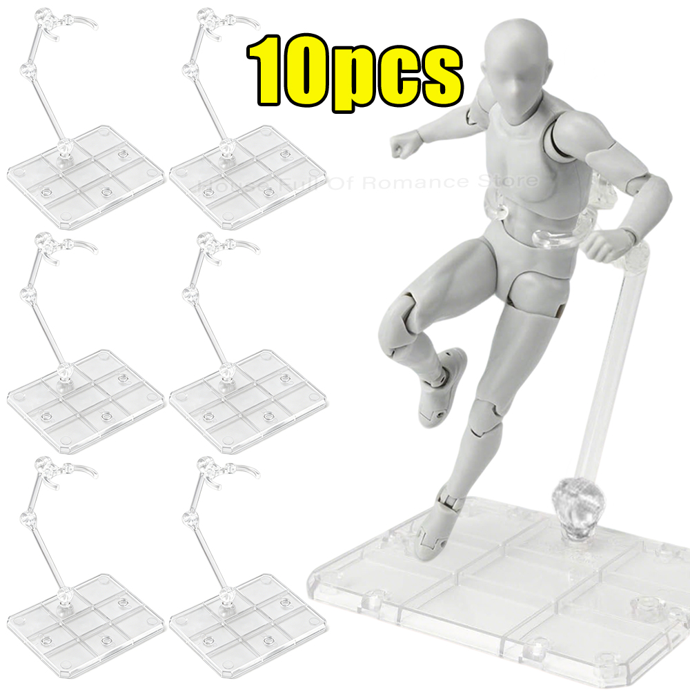 Model Kit Eva - 2/5/10PCS 조립 액션 피규어 디스플레이 홀더