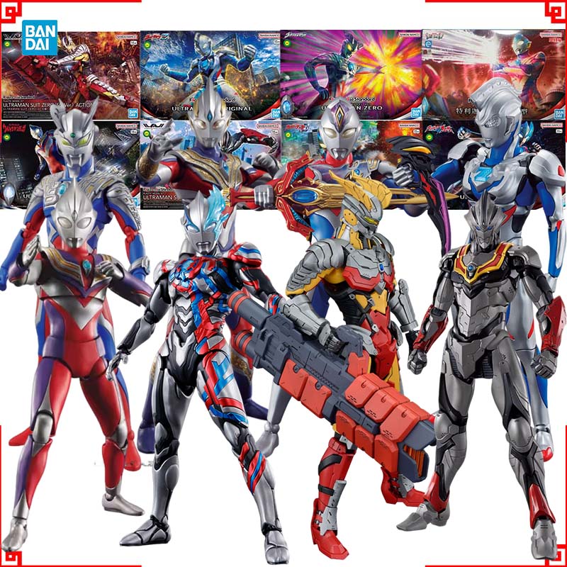 Model Kit Ultraman Zero - 반다이 울트라맨 모델 키트 FRS Tiga