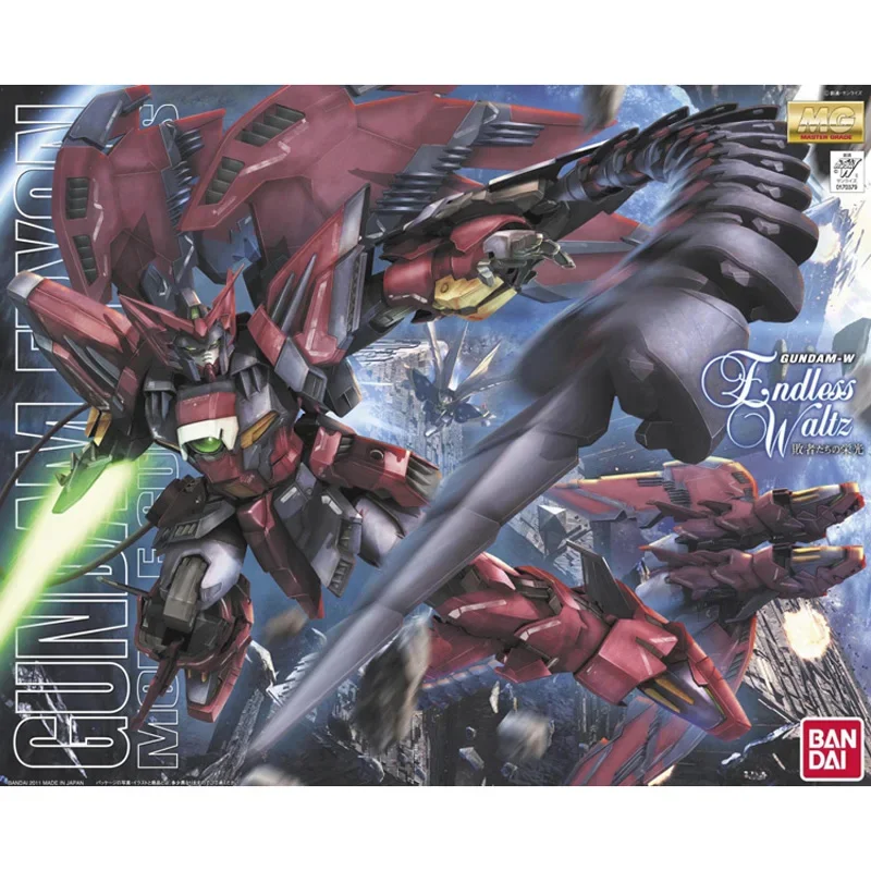 Model Kit Eva - 오리지널 반다이 건담 MG 1/100 새로운