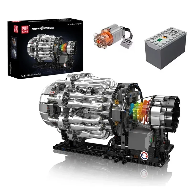 Model Kit Engine - 몰드 킹 10216 터보제트 엔진 모델