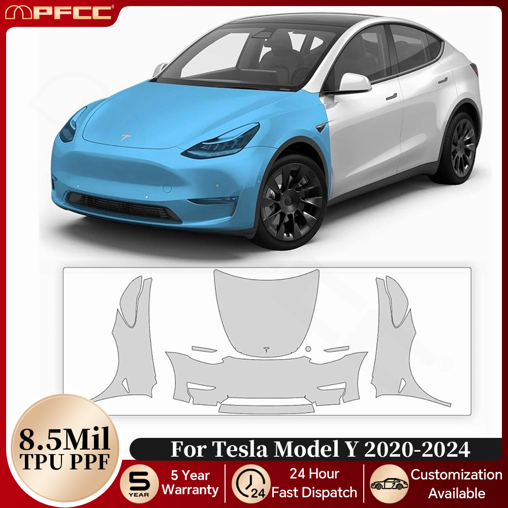Paint Model Kit - 테슬라 모델 Y 2020-2024용 프리컷 PPF
