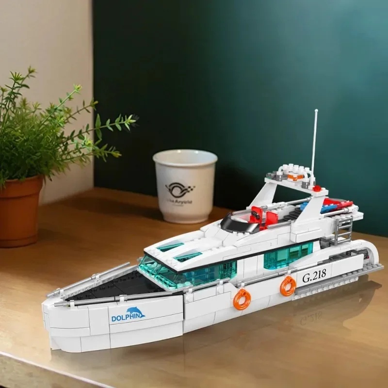 몰드 킹 857PCS 10218 화이트 돌핀 요트 빌딩 - Model Kit Yacht 리뷰 및 가격