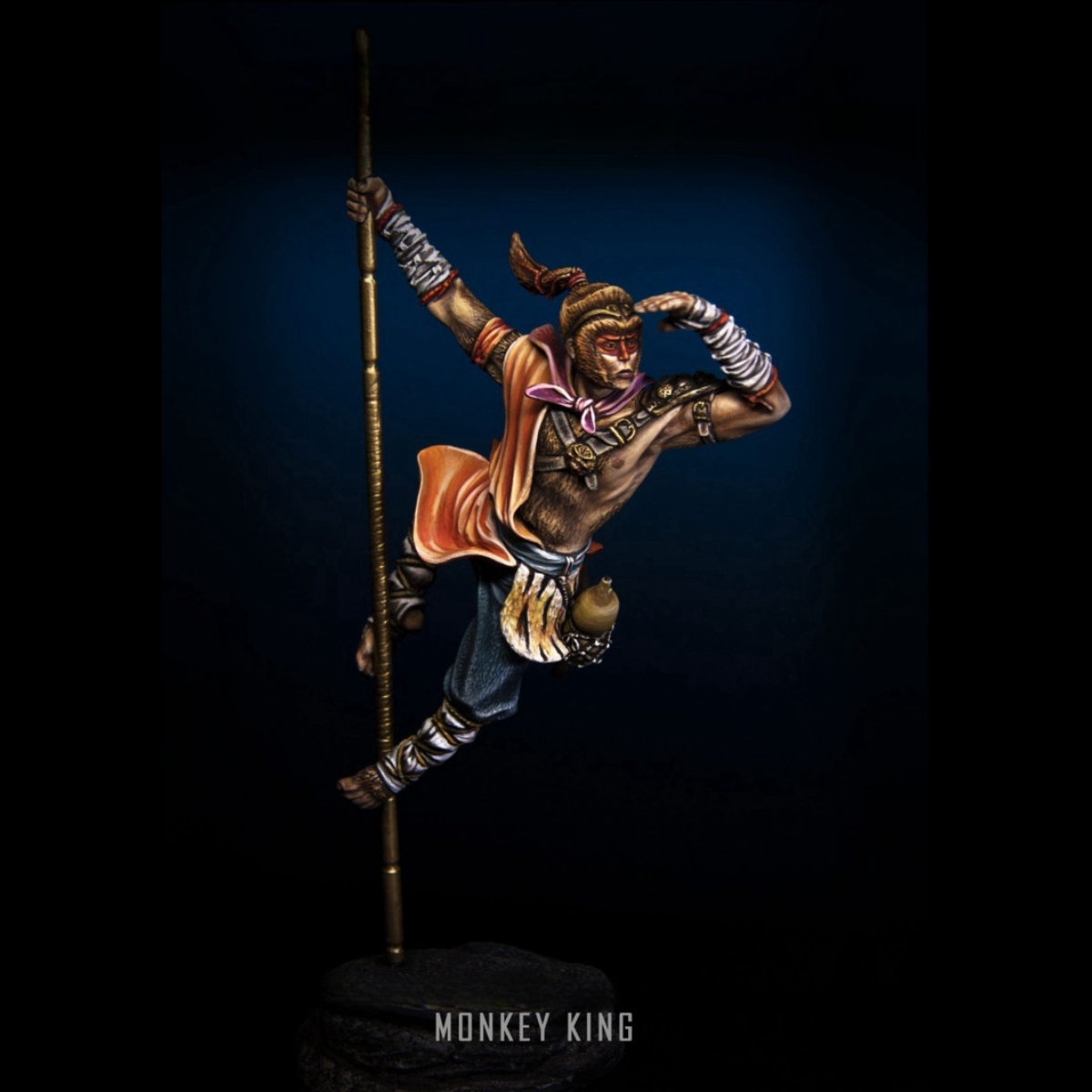 레진 군인 모델 GK - 원숭이 왕(손오공) - 조립되 - Model Kit Wukong 리뷰 및 가격