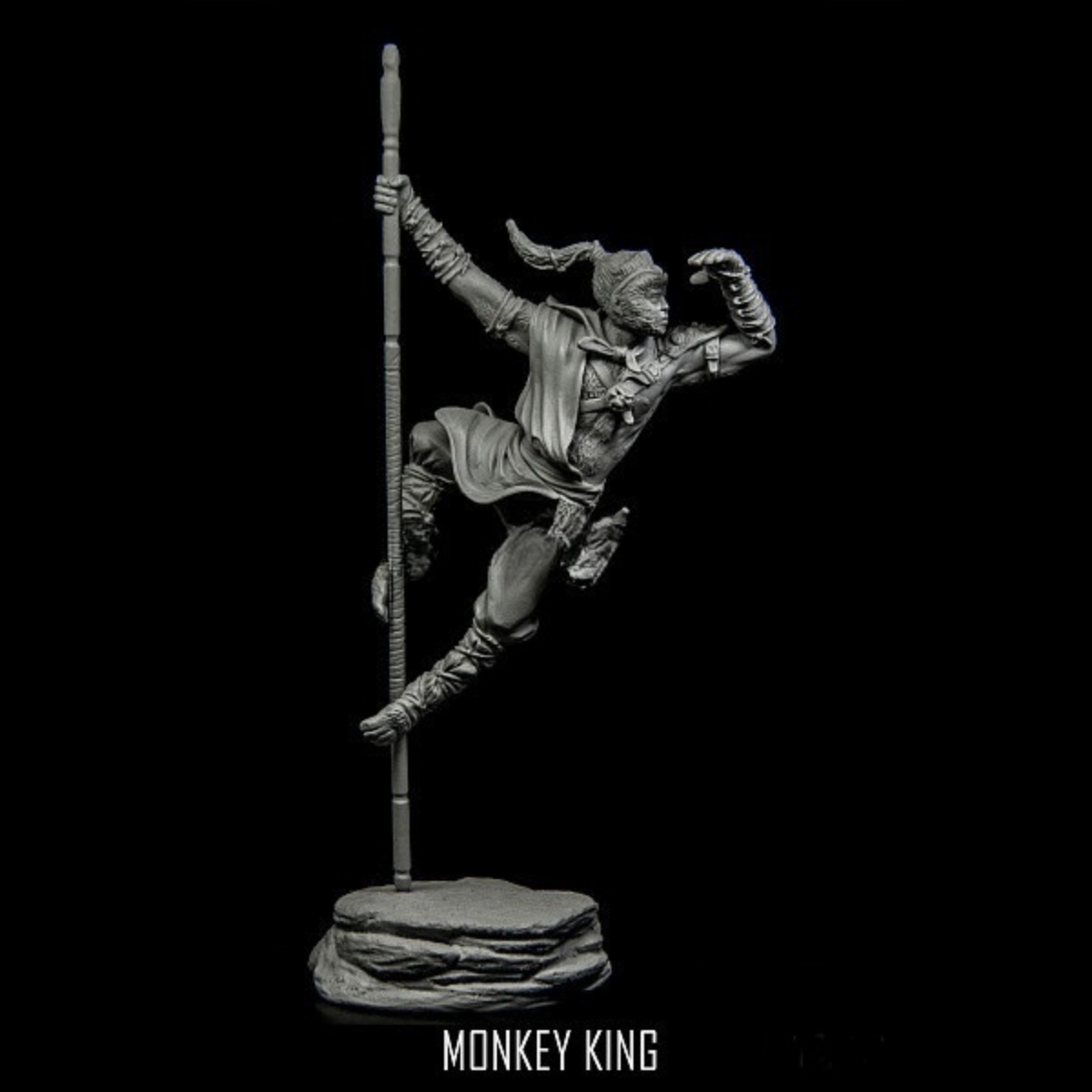 레진 군인 모델 GK - 원숭이 왕(손오공) - 조립되 - Model Kit Wukong 리뷰 및 가격