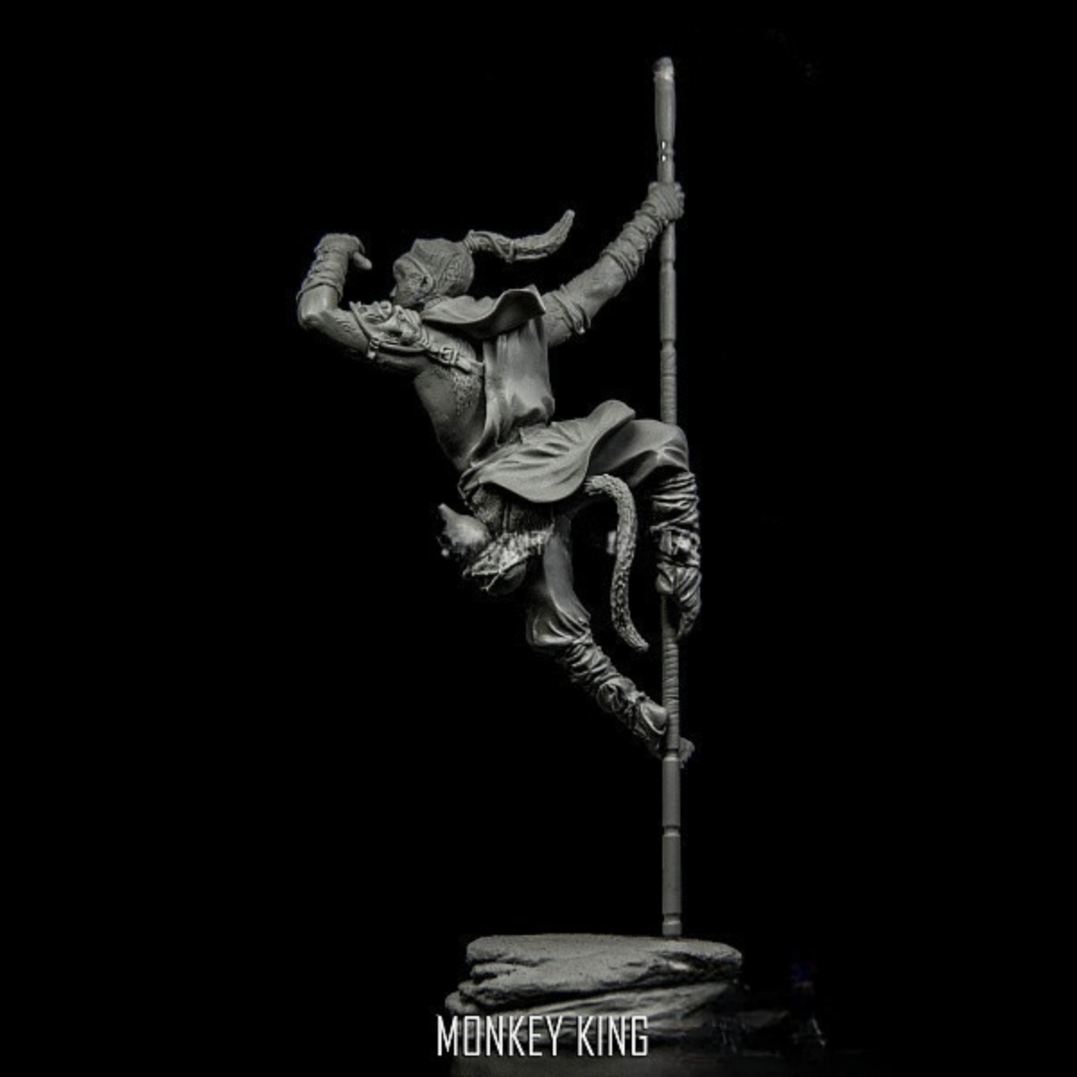 레진 군인 모델 GK - 원숭이 왕(손오공) - 조립되 - Model Kit Wukong 리뷰 및 가격