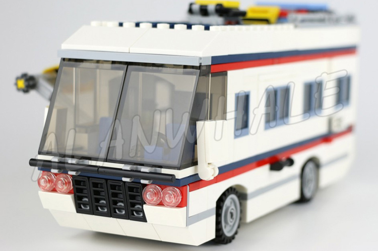 792pcs 3in1 크리에이티브 휴가 여행용 캠핑카  - Model Kit Yacht 리뷰 및 가격