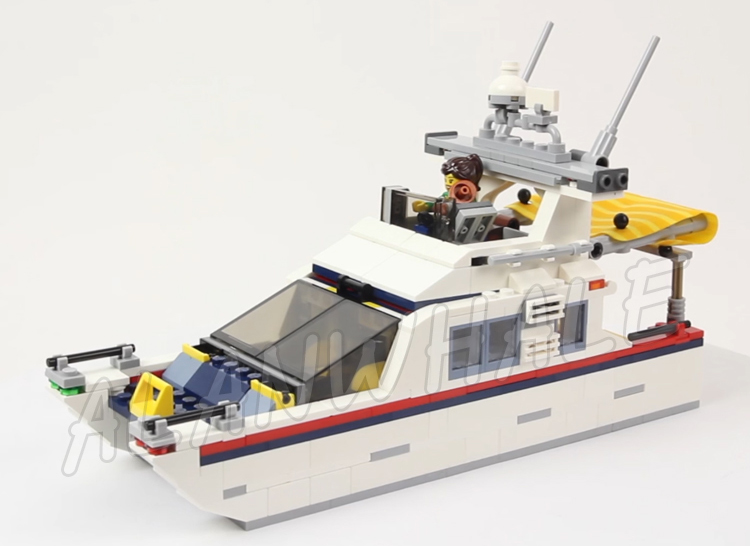 792pcs 3in1 크리에이티브 휴가 여행용 캠핑카  - Model Kit Yacht 리뷰 및 가격