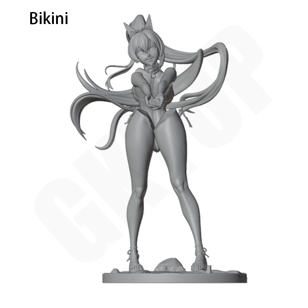 판타지 고양이 귀를 가진 소녀 미니어처 키트 1/24, - Model Kit Fantasy 리뷰 및 가격