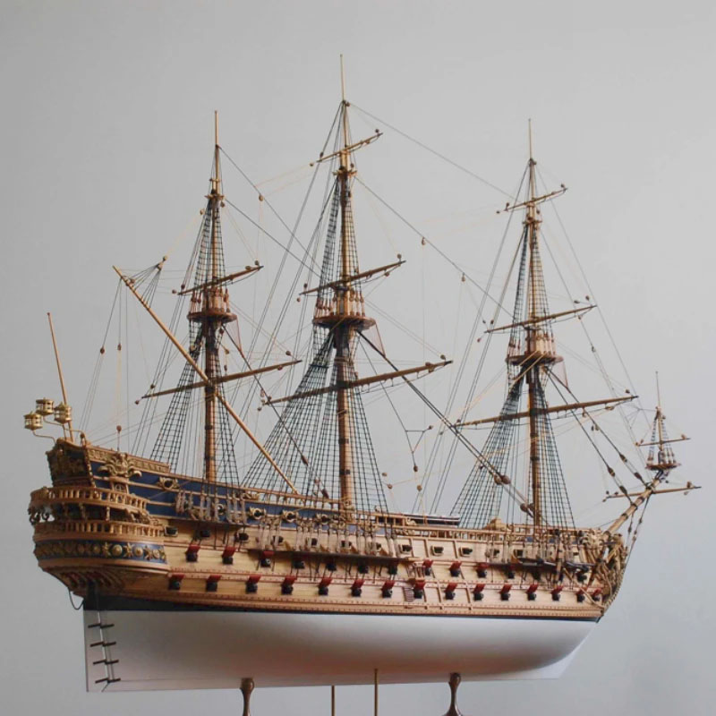 1/50 세인트 필립 클래스 I 전함 목제 선박 모델  - Model Kit Yacht 리뷰 및 가격