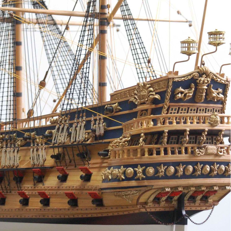 1/50 세인트 필립 클래스 I 전함 목제 선박 모델  - Model Kit Yacht 리뷰 및 가격