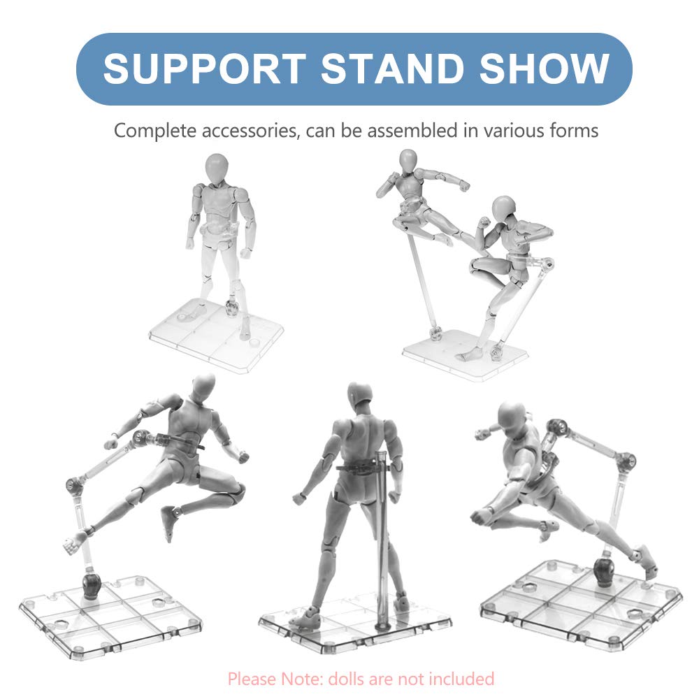 클리어 액션 피규어 스탠드, 조립 액션 피규어 디스플레 - Model Kit Eva 리뷰 및 가격