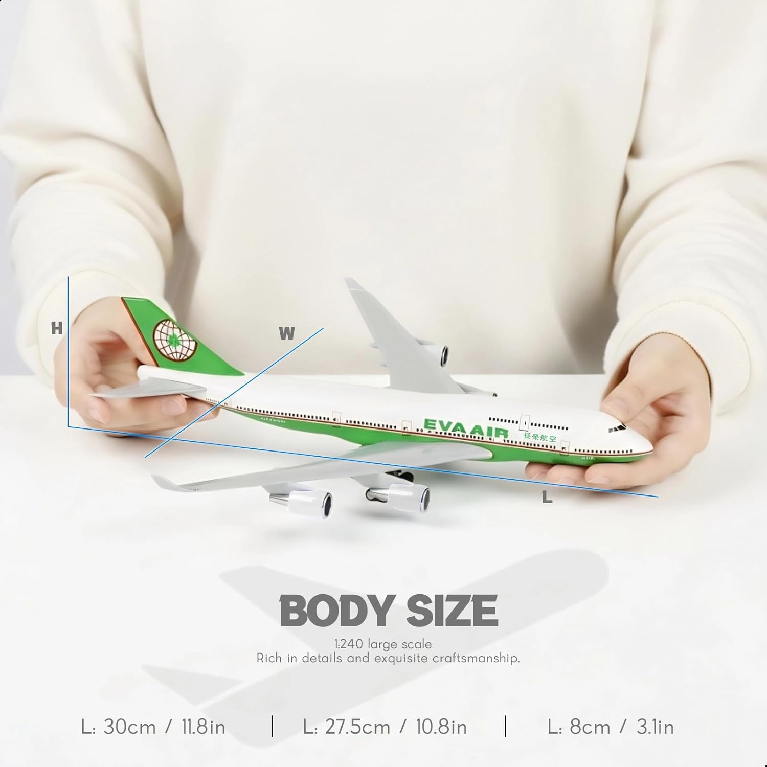 30cm EVA 에어 747 비행기 모형 키트 (B74 - Model Kit Eva 리뷰 및 가격