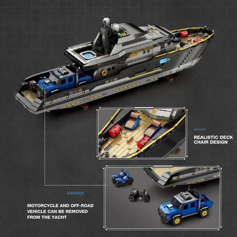 레오브릭스 66103 자이언트 럭셔리 요트 선박 고난이 - Model Kit Yacht 리뷰 및 가격