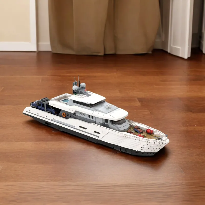4367PCS 화이트 모크 익스플로러 요트 럭셔리 요트 - Model Kit Yacht 리뷰 및 가격