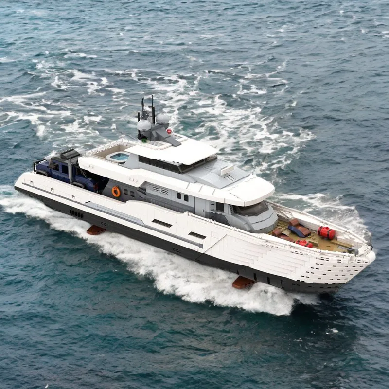 4367PCS 화이트 모크 익스플로러 요트 럭셔리 요트 - Model Kit Yacht 리뷰 및 가격