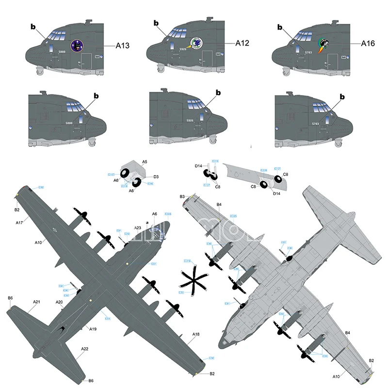 그레이트 월 하비 플라스틱 모델 키트 L1012 AC- - Paint Model Kit 리뷰 및 가격