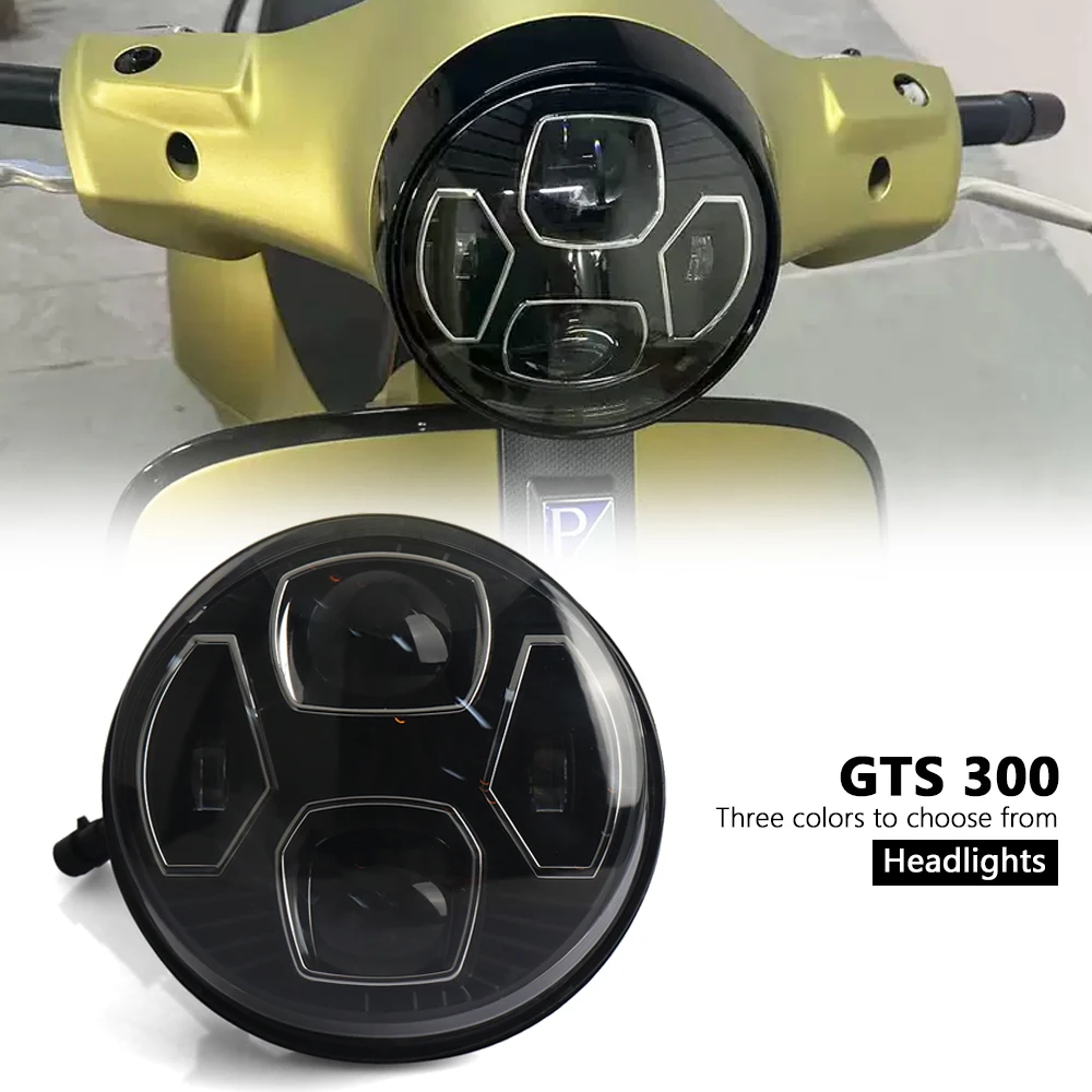 GTS300 LED 헤드라이트 새로운 오토바이 액세서리 - Model Kit Vespa 리뷰 및 가격