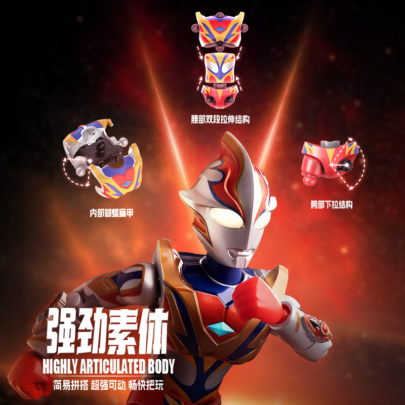 불루케 울트라맨 제로 조립형 액션 피규어 파이어리 커리 - Model Kit Ultraman Zero 리뷰 및 가격
